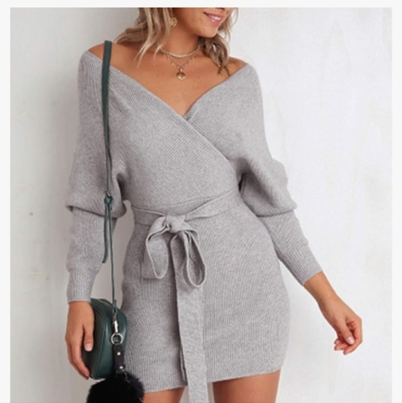 Off the shoulder sweater dress, NWOT - Picture 1 of 2